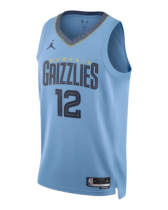 Джерси Джа Моранта Memphis Grizzlies Statement Edition, вид спереди