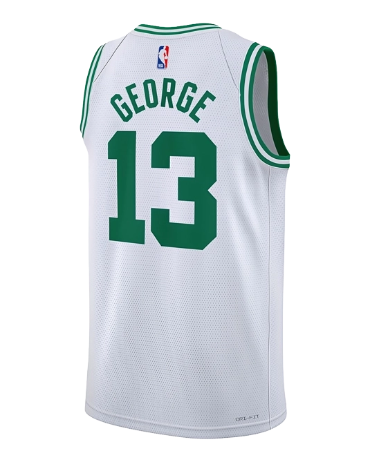 Джерси Пола Джорджа Boston Celtics Association Edition, вид сзади
