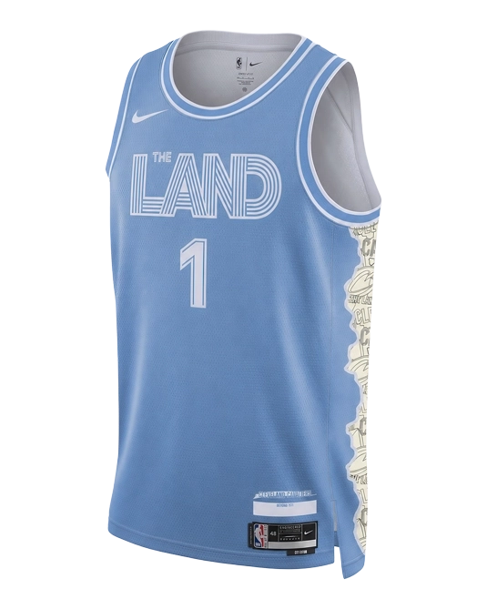 Джерси Джеймса Хардена Cleveland Cavaliers City Edition 2024/2025, вид спереди