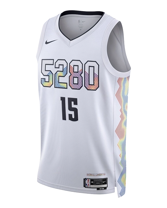 Джерси Николы Йокича Denver Nuggets City Edition 2024/2025, вид спереди