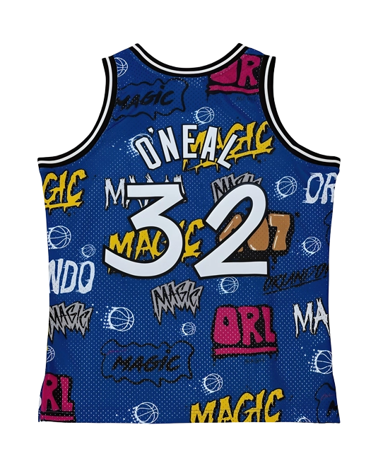 Джерси Шакила О’Нила Orlando Magic Hardwood Classics 1994/1995, вид сзади