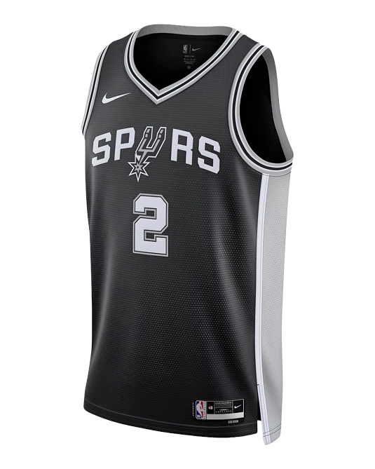 Джерси Дилана Харпера San Antonio Spurs Icon Edition, вид спереди
