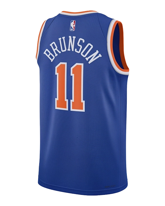 Джерси Джейлена Брансона New York Knicks Icon Edition, вид сзади