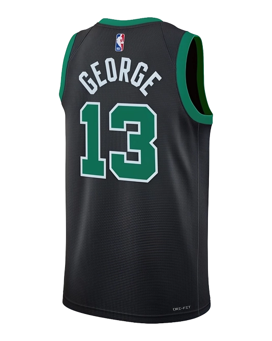 Джерси Пола Джорджа Boston Celtics Statement Edition, вид сзади