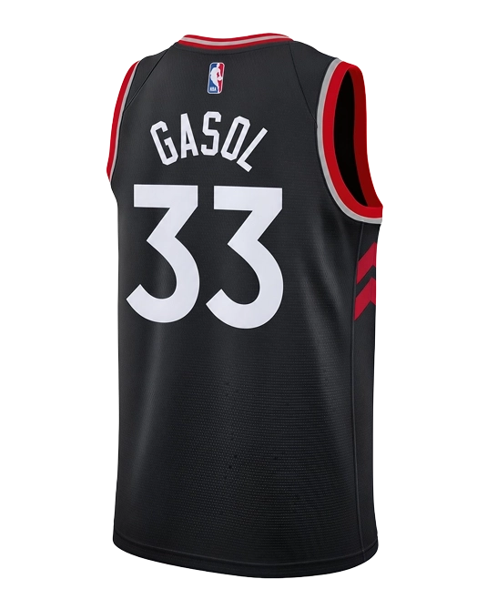 Джерси Марка Газоля Toronto Raptors Statement Edition 2018/2019, вид сзади